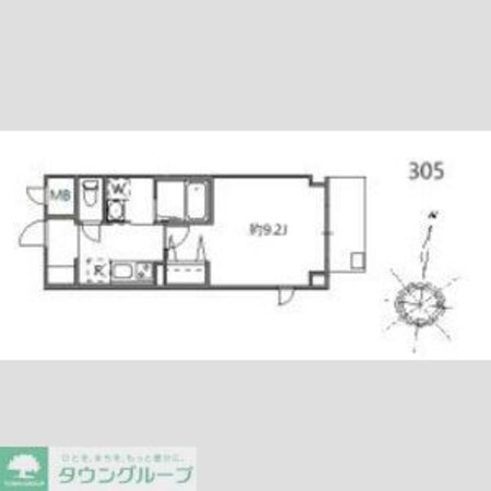 入谷さくらさくレジデンスの物件間取画像